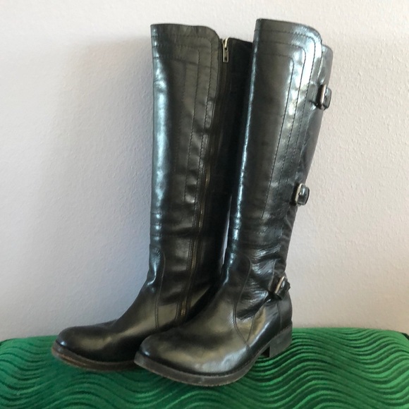 Juicy Couture Shoes - Juicy Couture Moto Buckle Boots